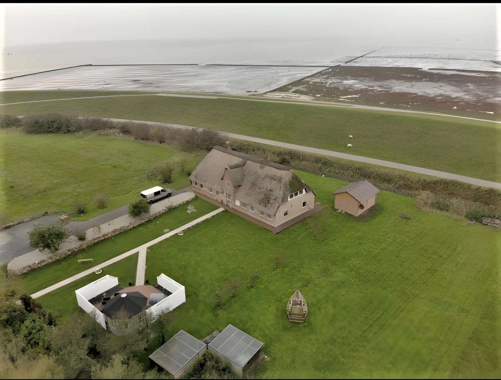 Deichhaus Bullerbue Dagebuell Villa Eksteriør billede