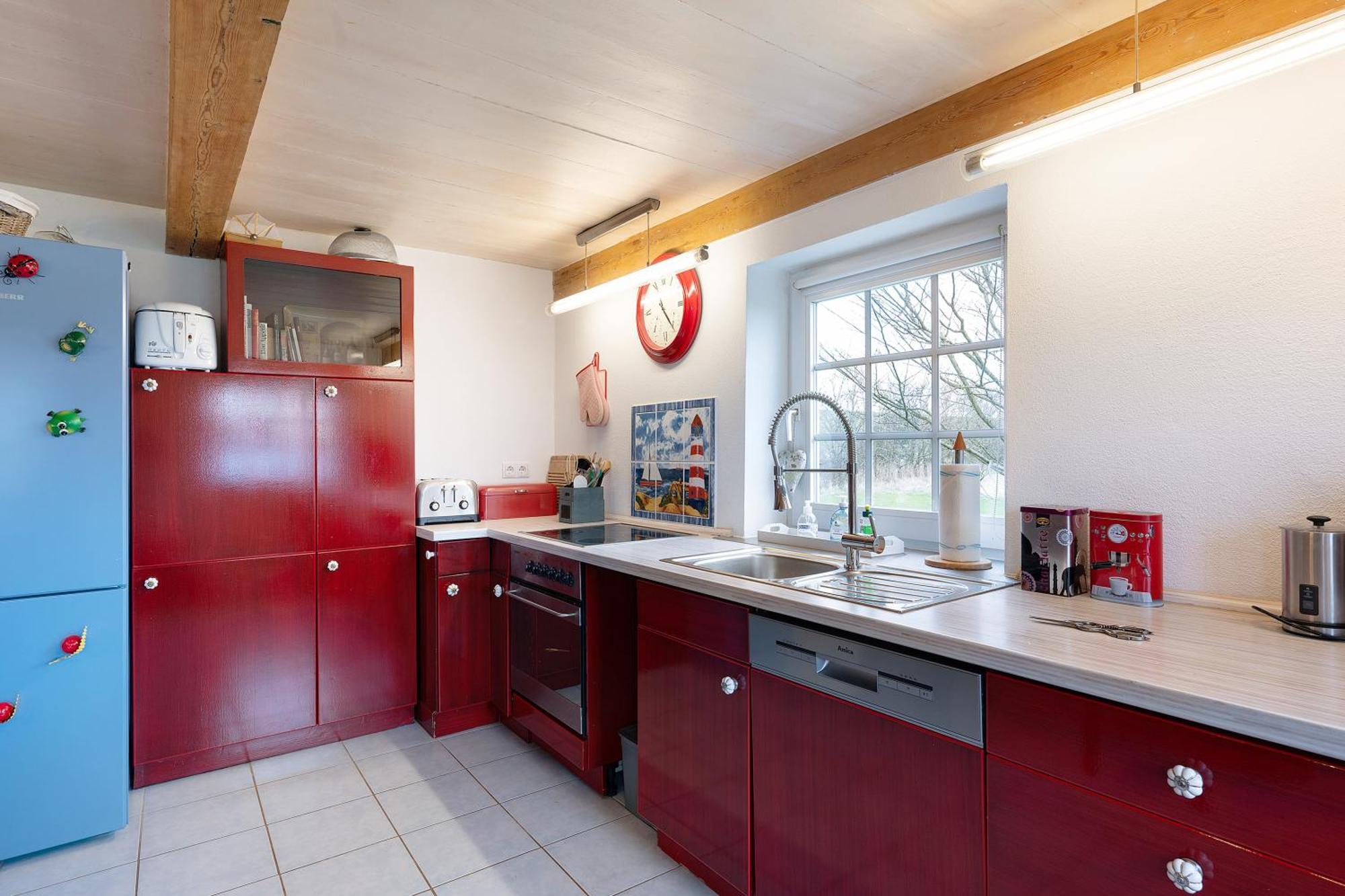 Deichhaus Bullerbue Dagebuell Villa Eksteriør billede